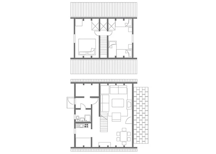 Dom wakacyjny Ferienwohnpark Nurdachhaus Typ 8 Ndw 112 Immenstaad am Bodensee